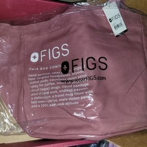 Figs Mineral Mauve Tote Bag